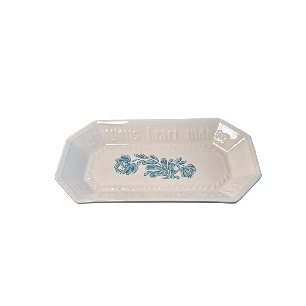 Pfaltzgraff Bread Tray‎ 12" Joyous Heart Loaves Taste Better USA